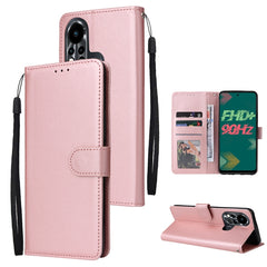 Estuche multifuncional de cuero con tapa hor...