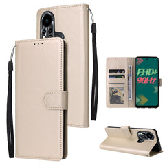 Estuche multifuncional de cuero con tapa hor...