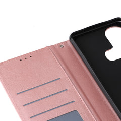 Estuche multifuncional de cuero con tapa hor...