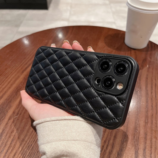 Estuche para teléfono de piel de cordero con...