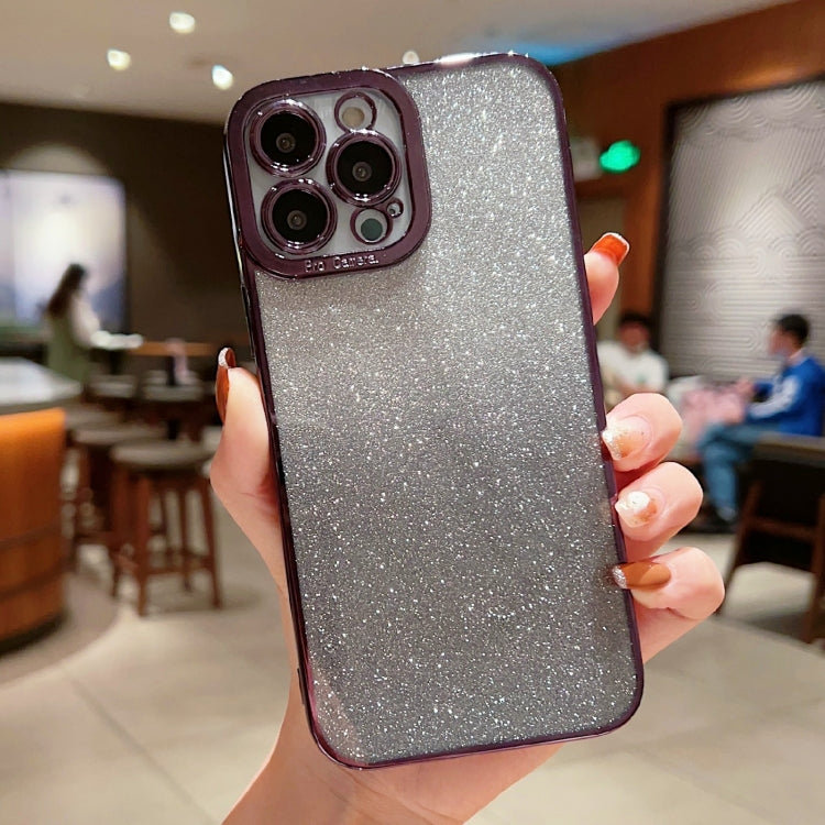 Estuche para teléfono TPU con brillo de colo...