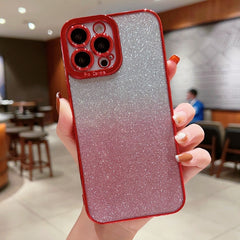 Estuche para teléfono TPU con brillo de colo...
