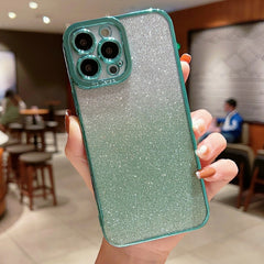 Estuche para teléfono TPU con brillo de colo...