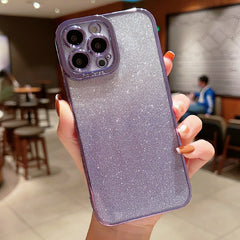 Estuche para teléfono TPU con brillo de colo...