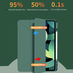 Estuche para tableta de cuero inteligente pl...