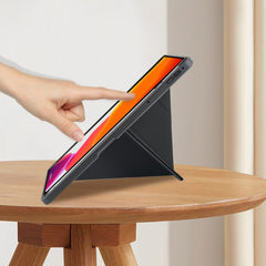Estuche para tableta de cuero inteligente pl...