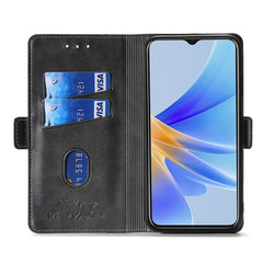 Estuche para teléfono de cuero con hebilla l...