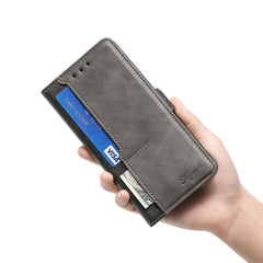 Estuche para teléfono de cuero con hebilla l...