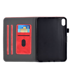Estuche inteligente de cuero para tableta co...