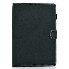 Estuche de cuero plano de color sólido horiz...
