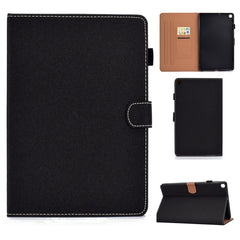 Estuche de cuero plano de color sólido horiz...