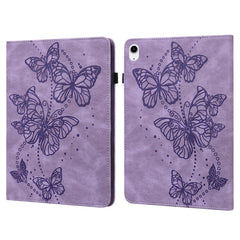 Funda para tableta de cuero con mariposa en ...