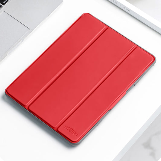 Mutural PC + TPU Funda de cuero a prueba de ...