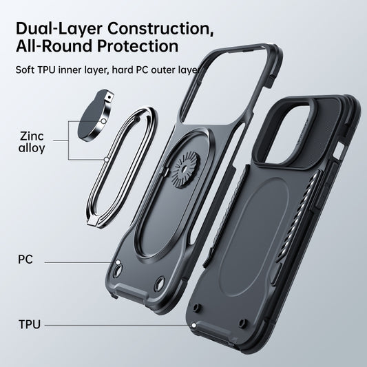 JOYROOM PC + TPU Estuche para teléfono a pru...