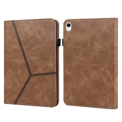 Estuche para tableta de cuero con rayas en r...