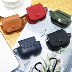Estuche protector de auriculares de cuero PU...
