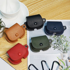 Estuche protector de auriculares de cuero PU...