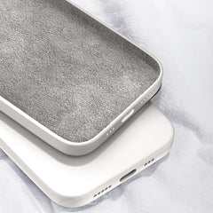 Estuche para teléfono de borde recto de sili...