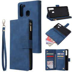 Estuche de cuero con tapa horizontal multifu...