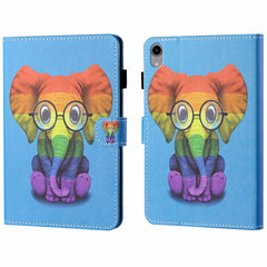 Estuche para tableta de cuero inteligente co...