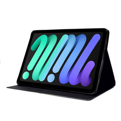Estuche para tableta de cuero con pintura en...