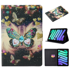 Estuche para tableta de cuero con pintura en...