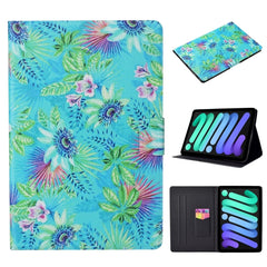 Estuche para tableta de cuero con pintura en...
