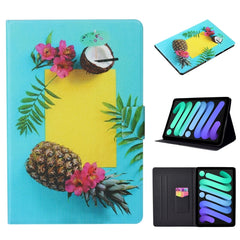 Estuche para tableta de cuero con pintura en...