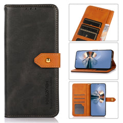 HAZNEH Estuche para teléfono de cuero con te...