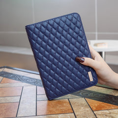 Elegante funda de cuero con tapa horizontal ...