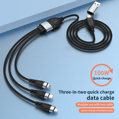 ADC-008 100W USB/Tipo-C a Tipo-C + 8 pines +...