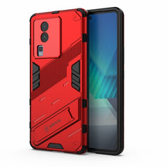 Punk Armor 2 en 1 PC + TPU Phone Case con so...