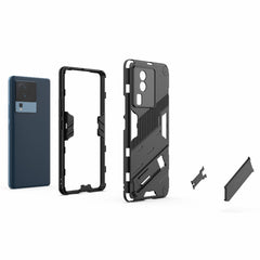 Punk Armor 2 en 1 PC + TPU Phone Case con so...