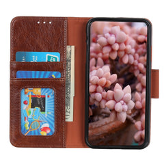 Estuche para teléfono de cuero con textura d...