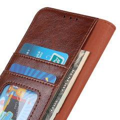 Estuche para teléfono de cuero con textura d...