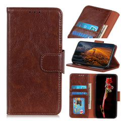 Estuche para teléfono de cuero con textura d...