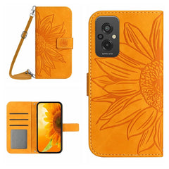 Skin Feel Sun Flower Pattern Flip Funda de c...