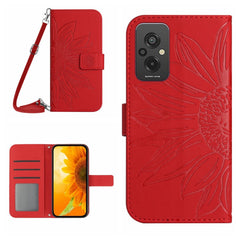 Skin Feel Sun Flower Pattern Flip Funda de c...