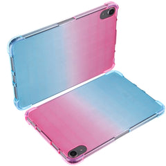 Funda de tableta de TPU con degradado cuadra...