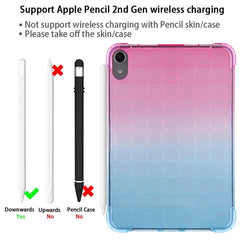 Funda de tableta de TPU con degradado cuadra...