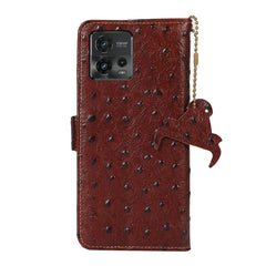 Estuche para teléfono RFID de cuero genuino ...