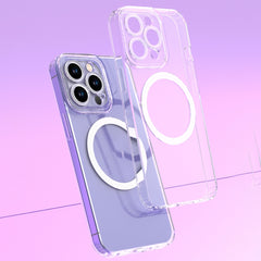 Estuche para teléfono Magsafe transparente s...