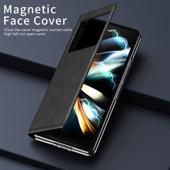 Estuche de cuero para teléfono a prueba de g...