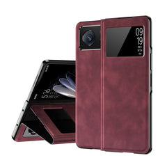 Estuche de cuero para teléfono a prueba de g...