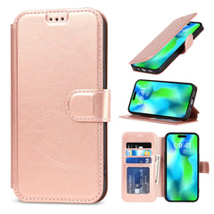 Funda de teléfono de cuero PU + TPU a prueba...