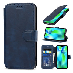 Funda de teléfono de cuero PU + TPU a prueba...