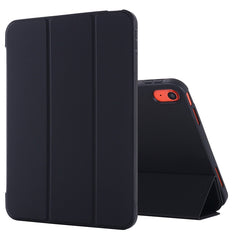 Funda de cuero para tableta con soporte trip...