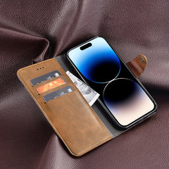 idewei Funda de cuero con textura retro para...