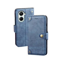 idewei Funda de cuero con textura retro para...