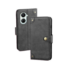 idewei Funda de cuero con textura retro para...